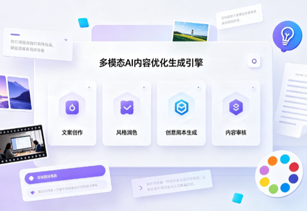 桦甸市AI智能内容优化创新 多模态生成技术丰富数字内容创作生态