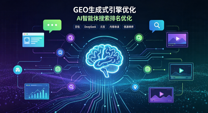 桦甸市GEO 浪潮来袭：生成式引擎优化崛起，创作者争抢豆包、DeepSeek、元宝智能体流量入口